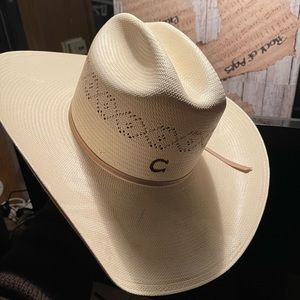 Charlie Horse Straw Hat Size 7